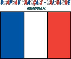 Drapeau français – Tricolore – flaga Francji